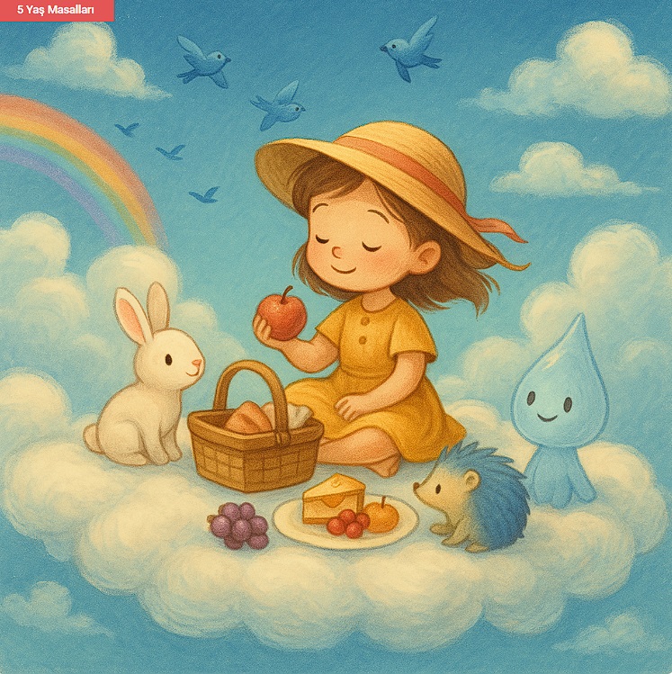 Bulutların Üzerindeki Piknik Görseli