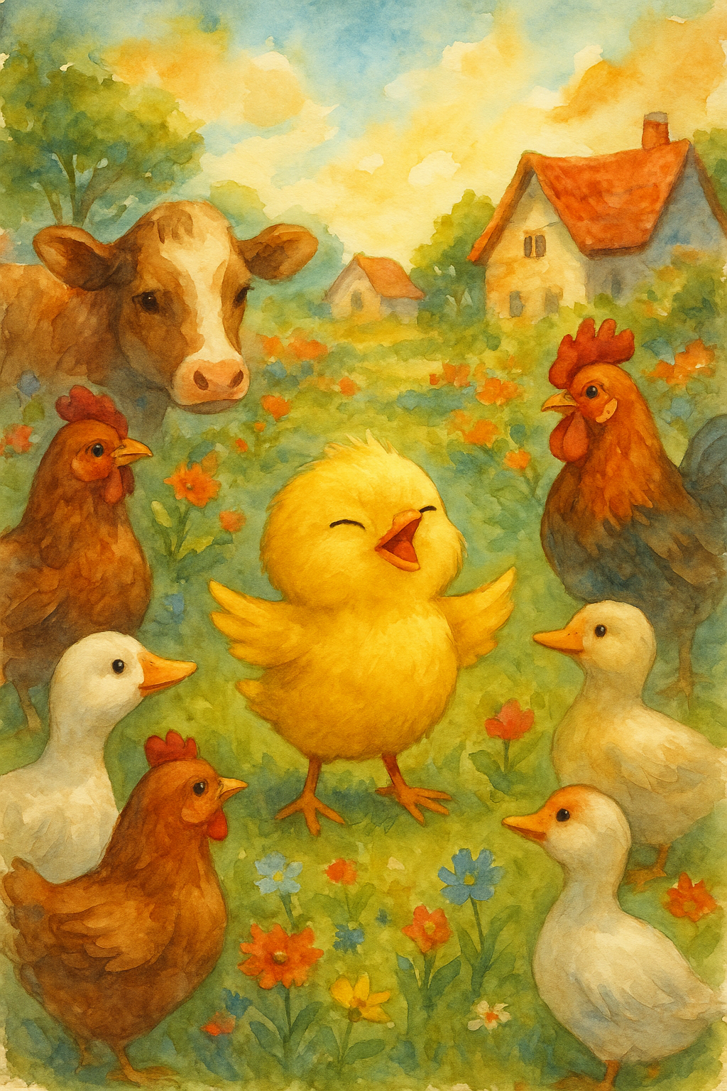 Renkli Yumurtalar Ülkesi Resmi